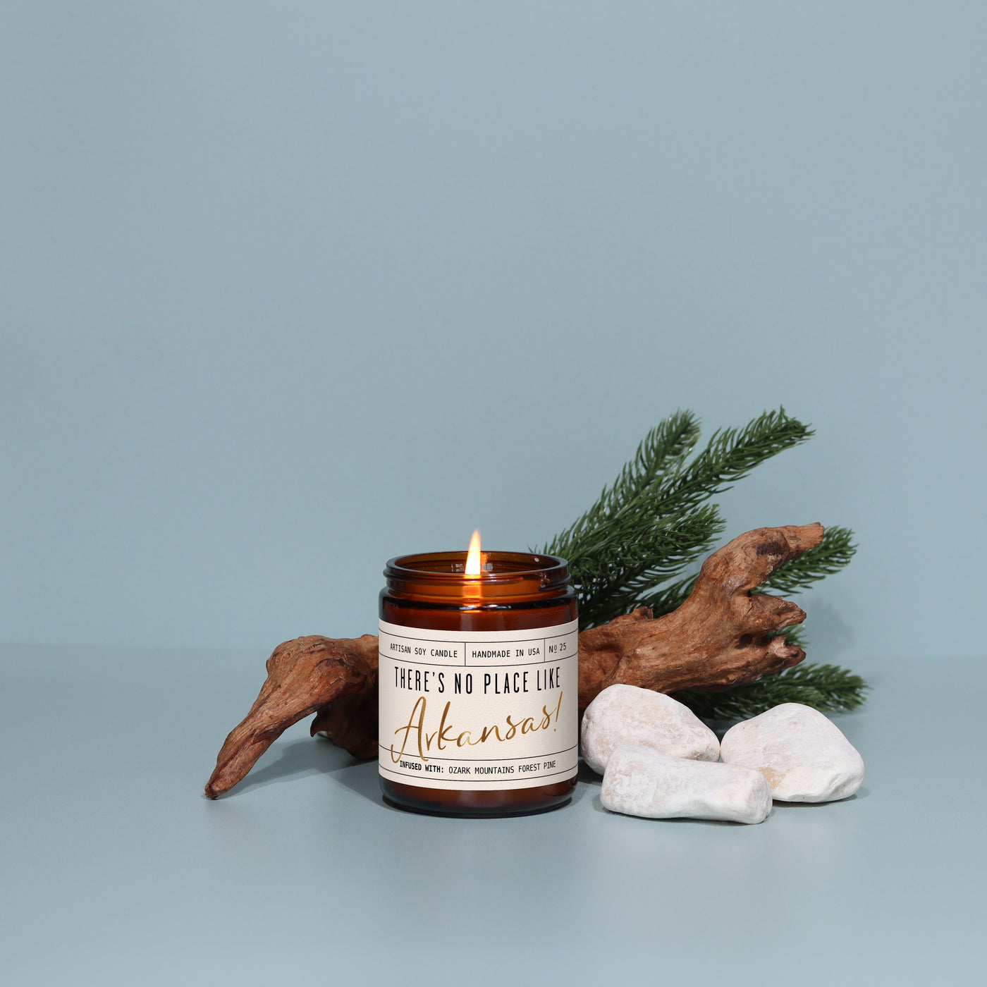 There's No Place Like Arkansas Soy Candle