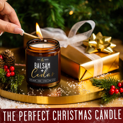 Balsam & Cedar Soy Candle
