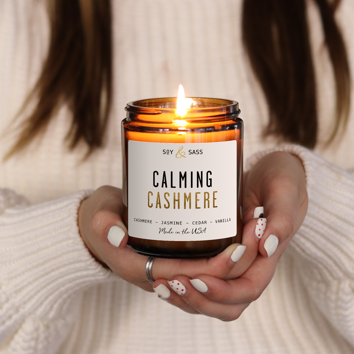 Calming Cashmere Soy Candle