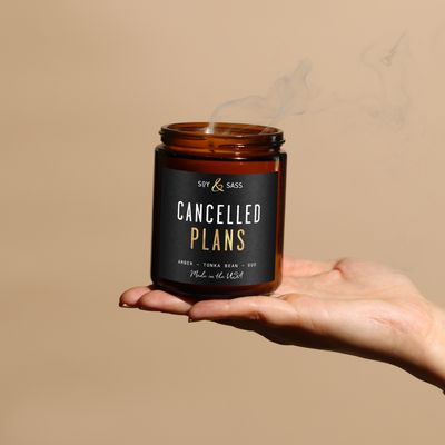 Cancelled Plans Soy Candle