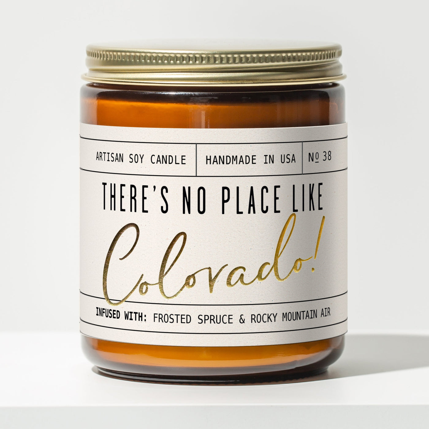 There's No Place Like Colorado Soy Candle