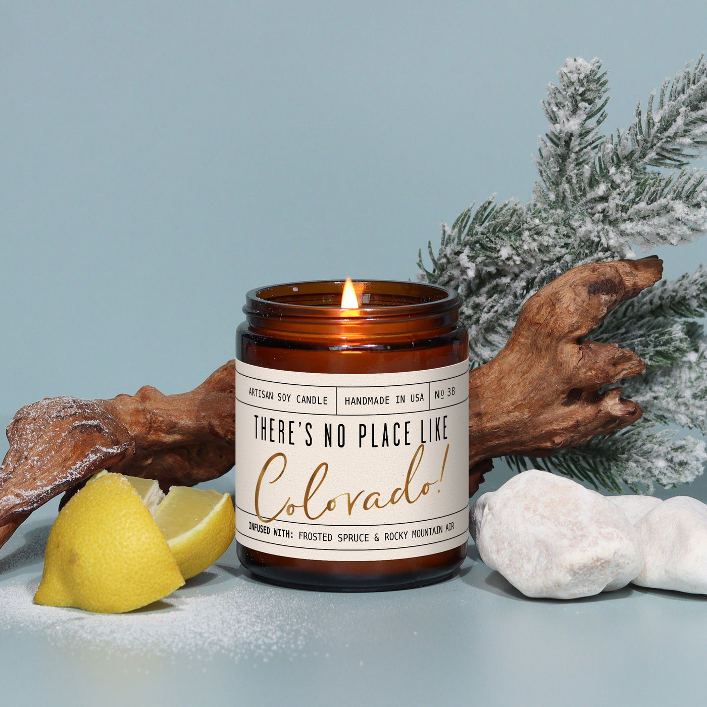 There's No Place Like Colorado Soy Candle