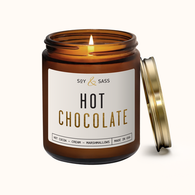 hot chocolate candle