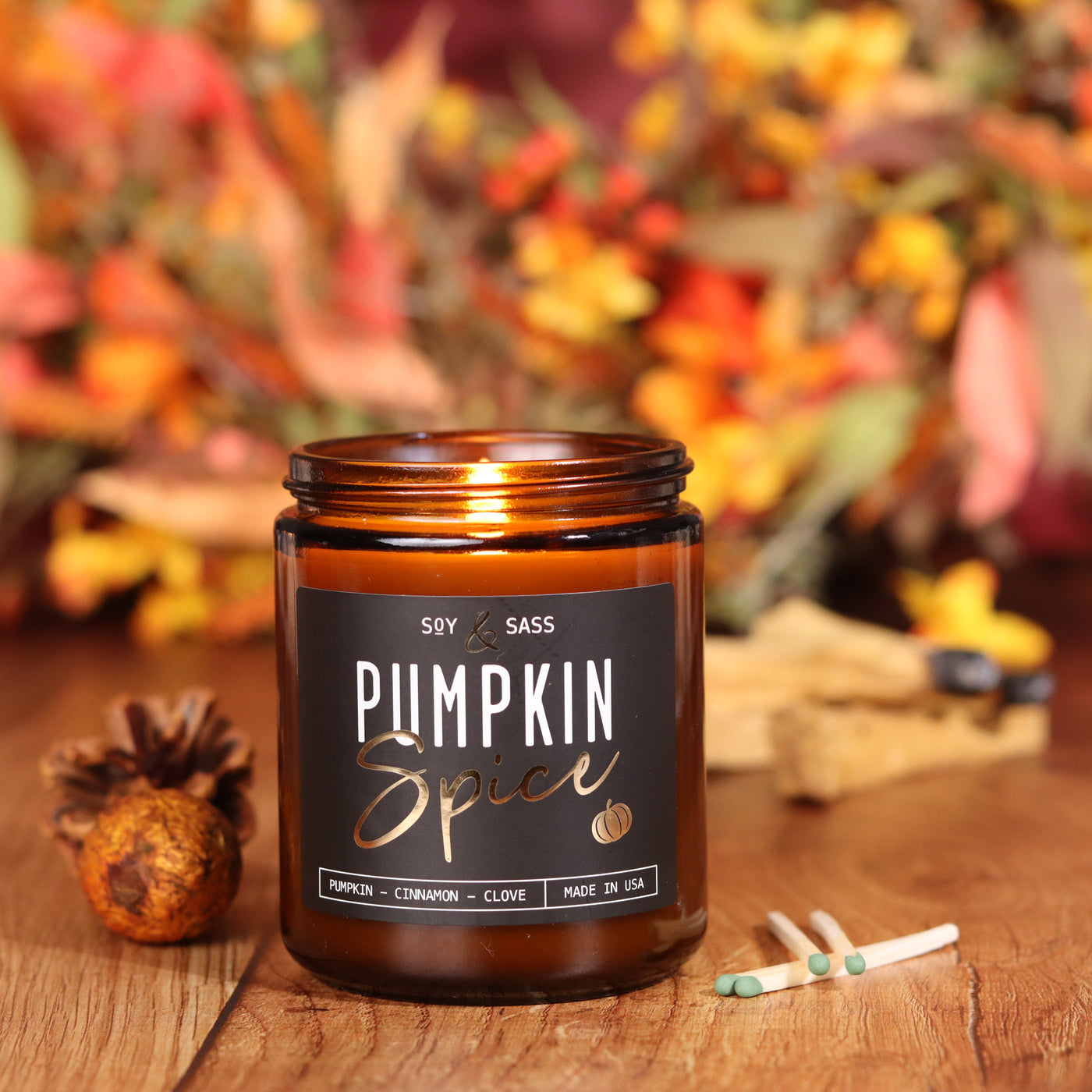 Pumpkin Spice Soy Wax candle