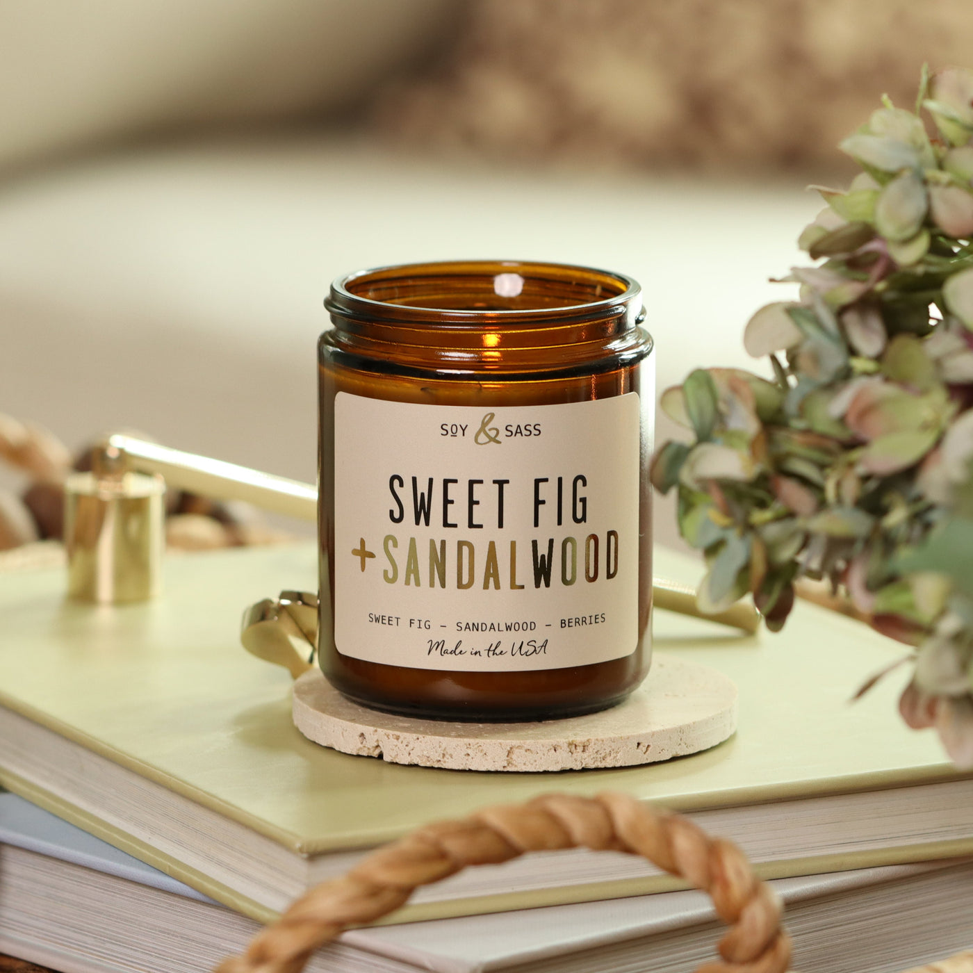 Ocean Breeze Soy Candle