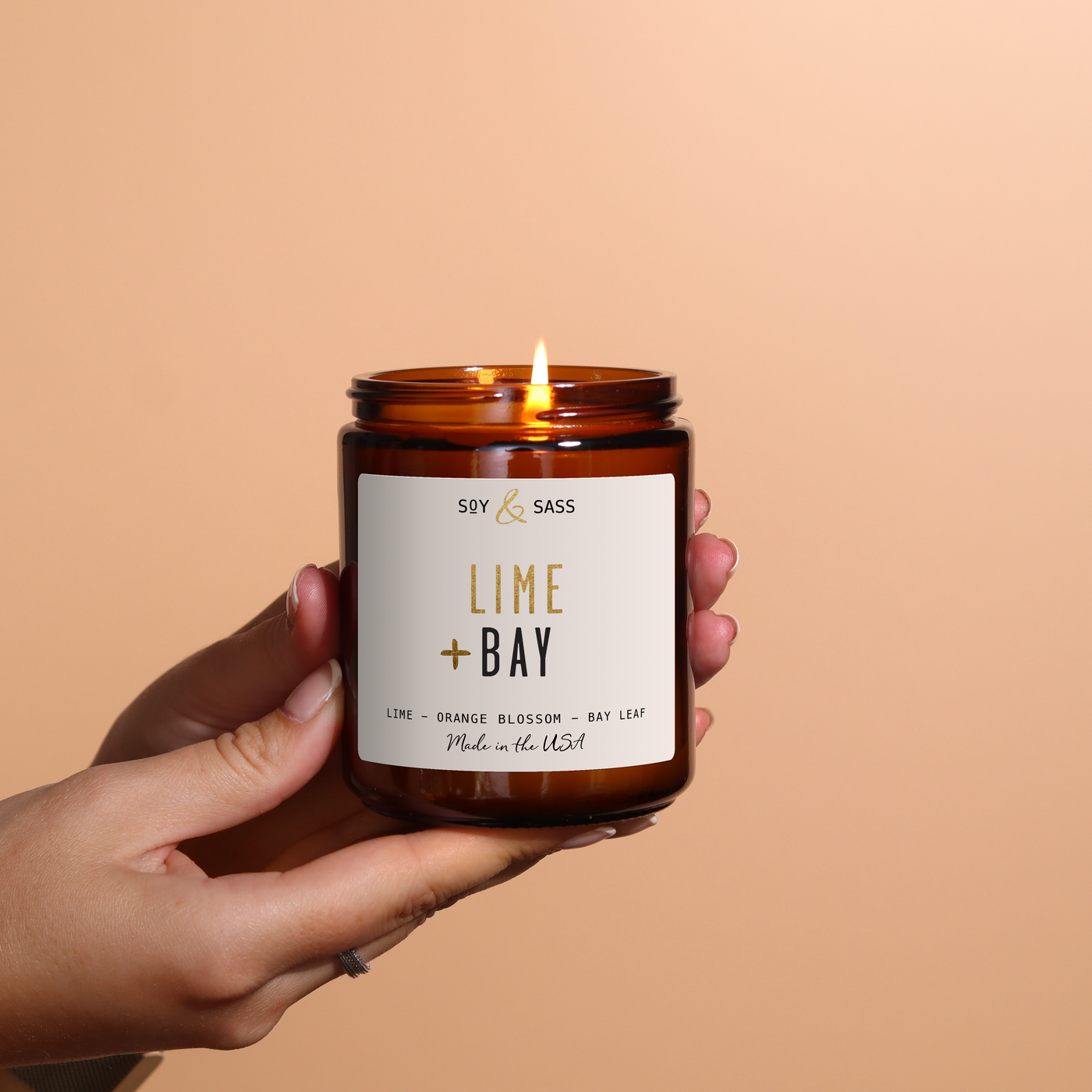 Lime & Bay Soy Candle