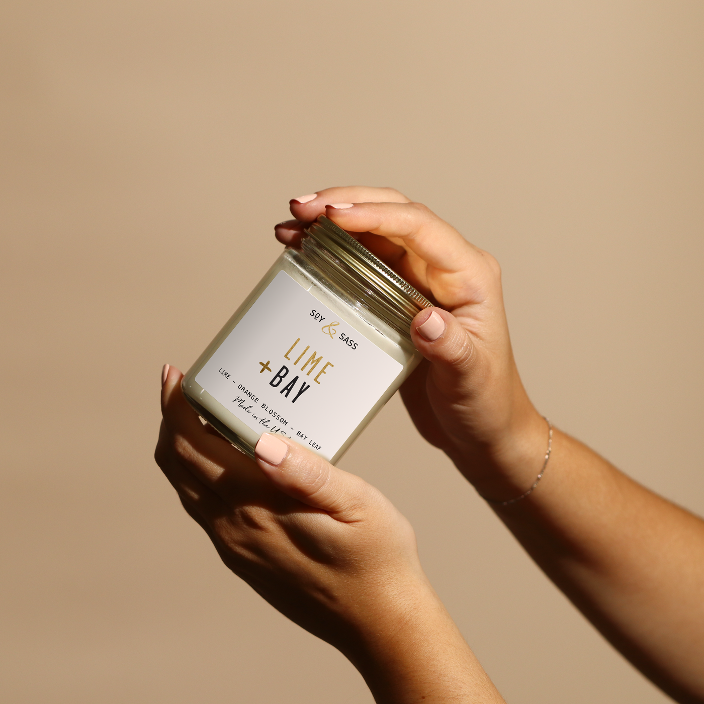 Lime & Bay Soy Candle