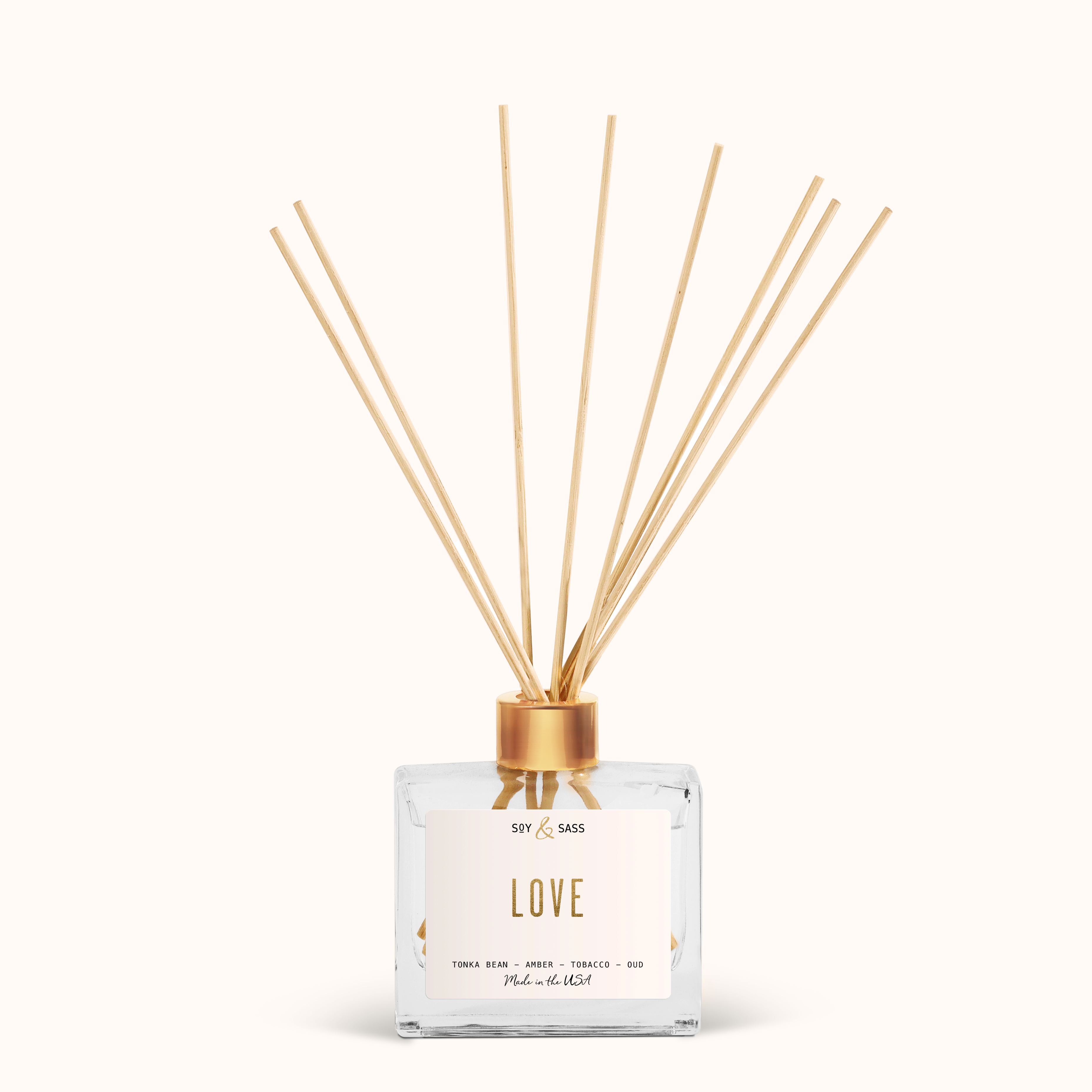 Love Reed Diffuser – Soy and Sass