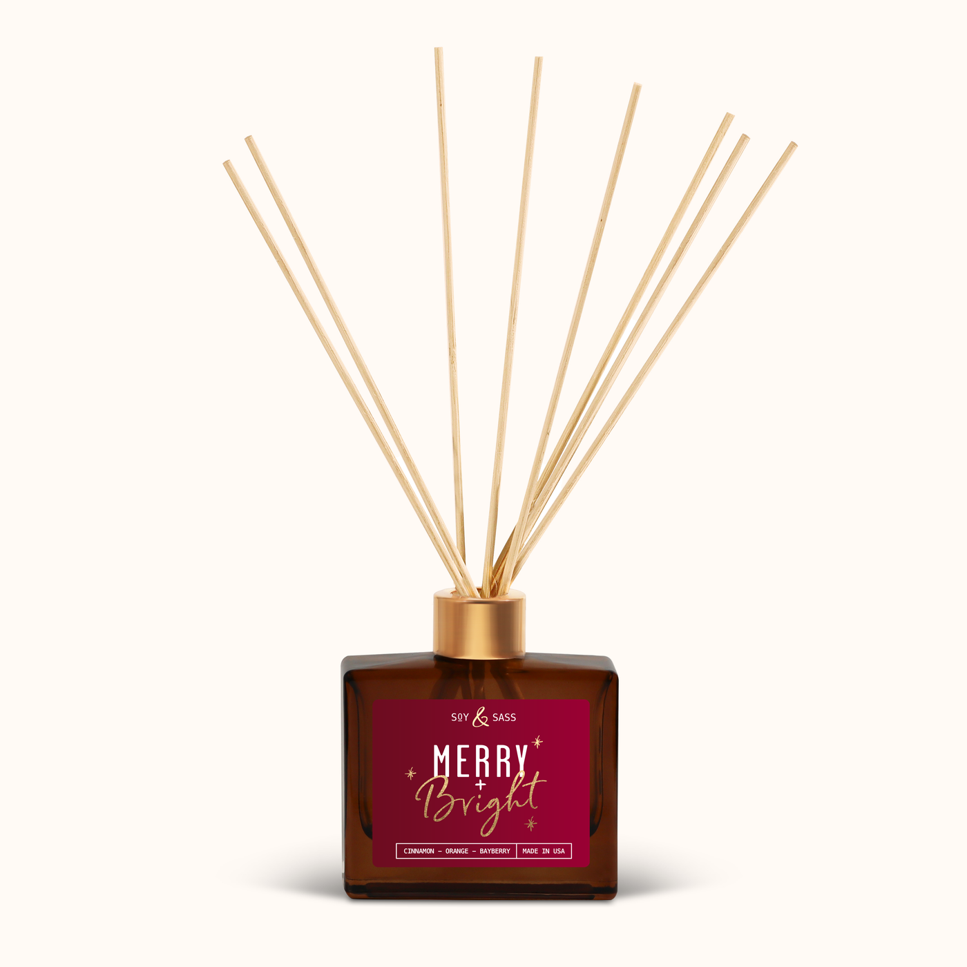 Merry and Bright Holiday Reed Diffuser