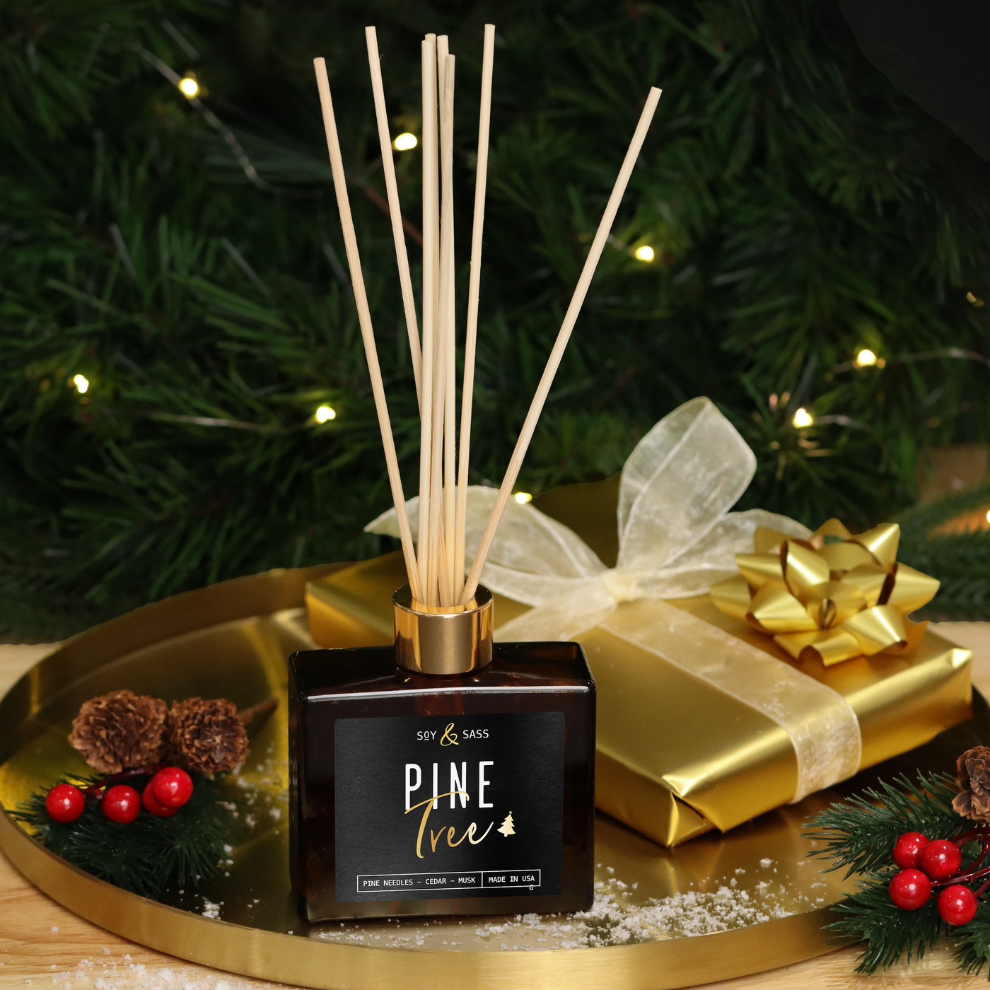 Pine Tree Reed Diffuser