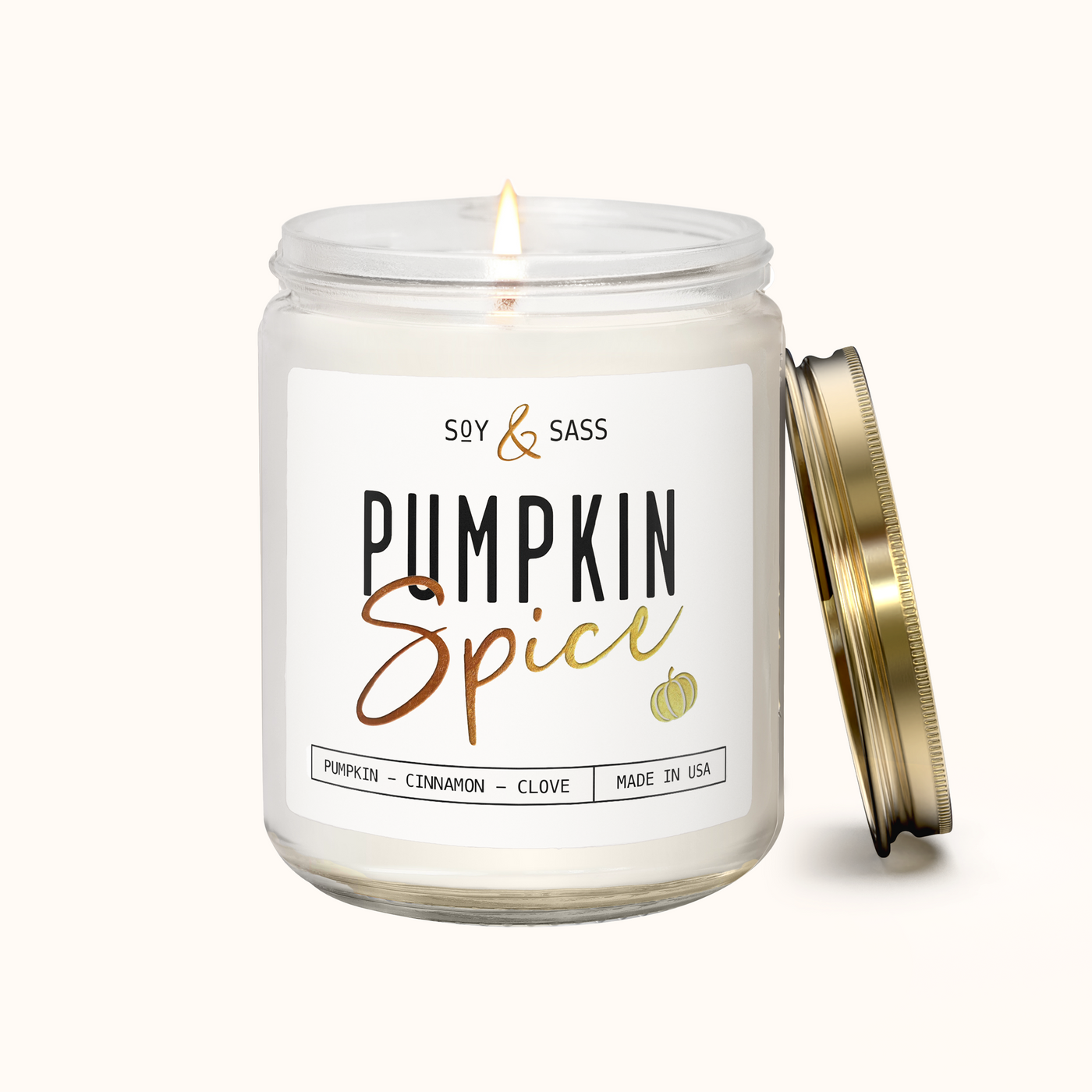 Pumpkin Spice Soy Wax candle