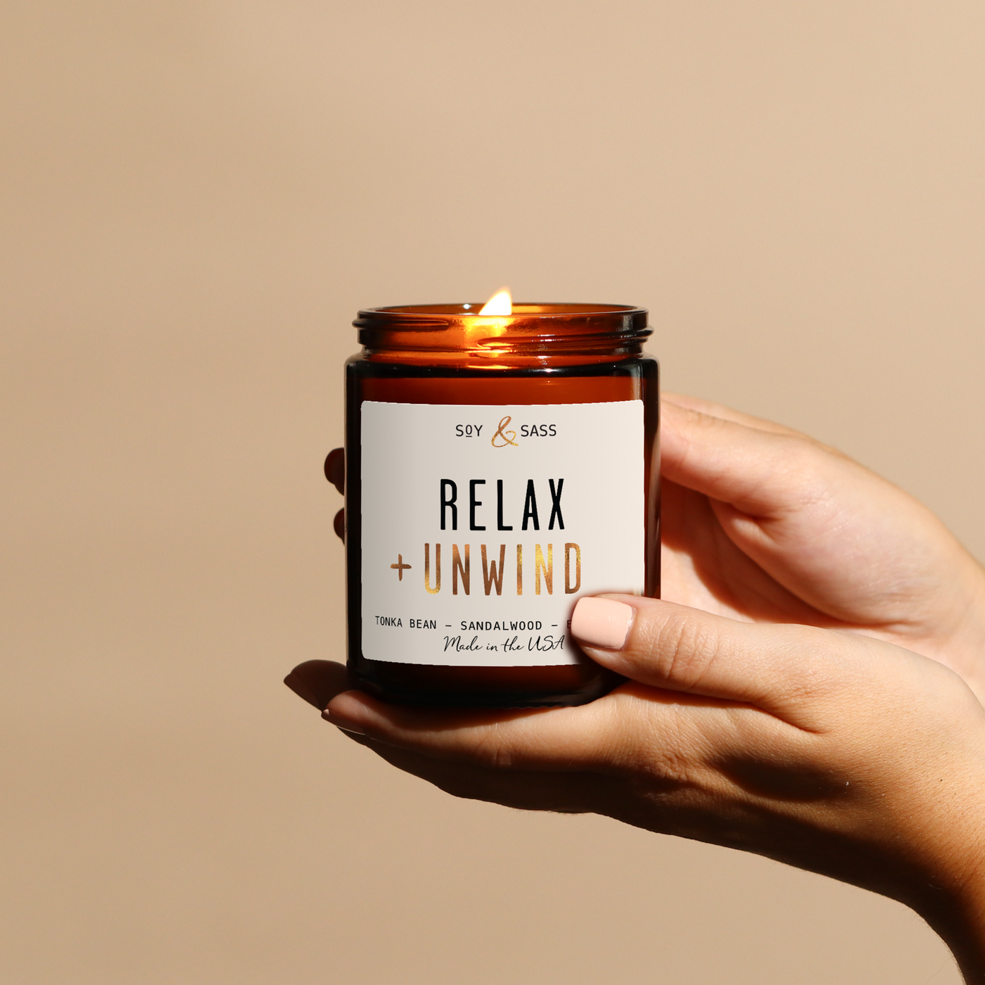 Relax & Unwind Soy Candle