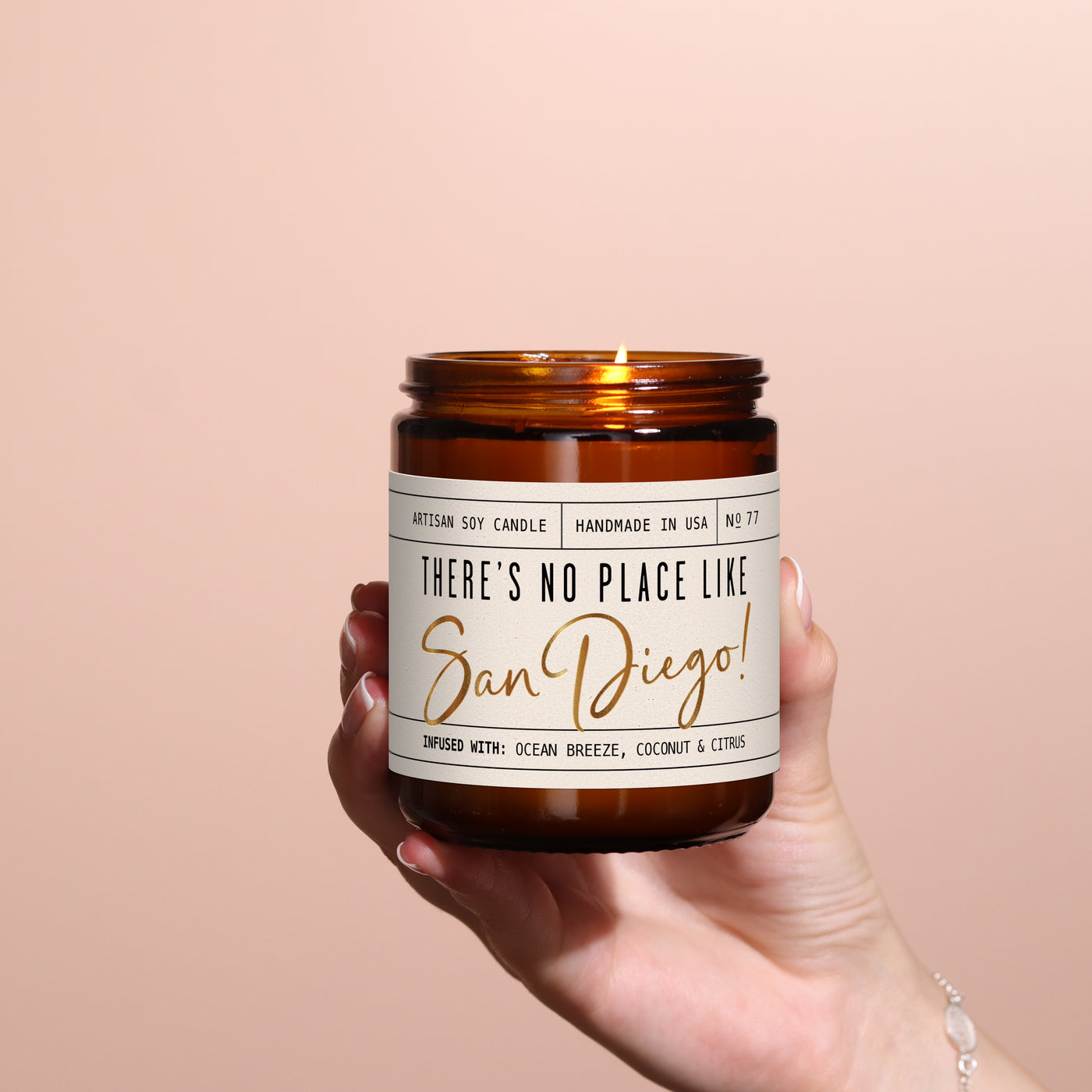 There's No Place Like San Diego Soy Candle