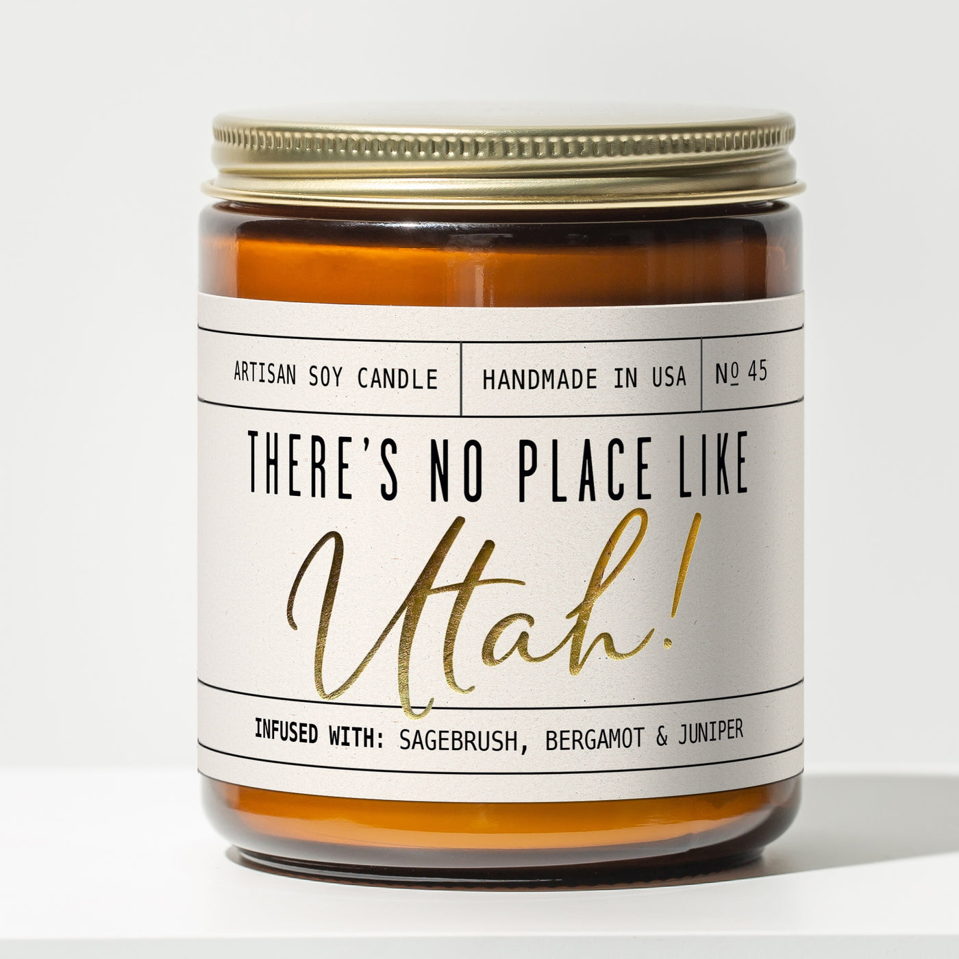 There's No Place Like Utah Soy Candle