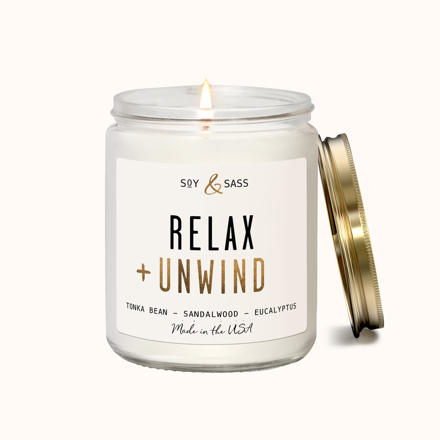Relax & Unwind Soy Candle