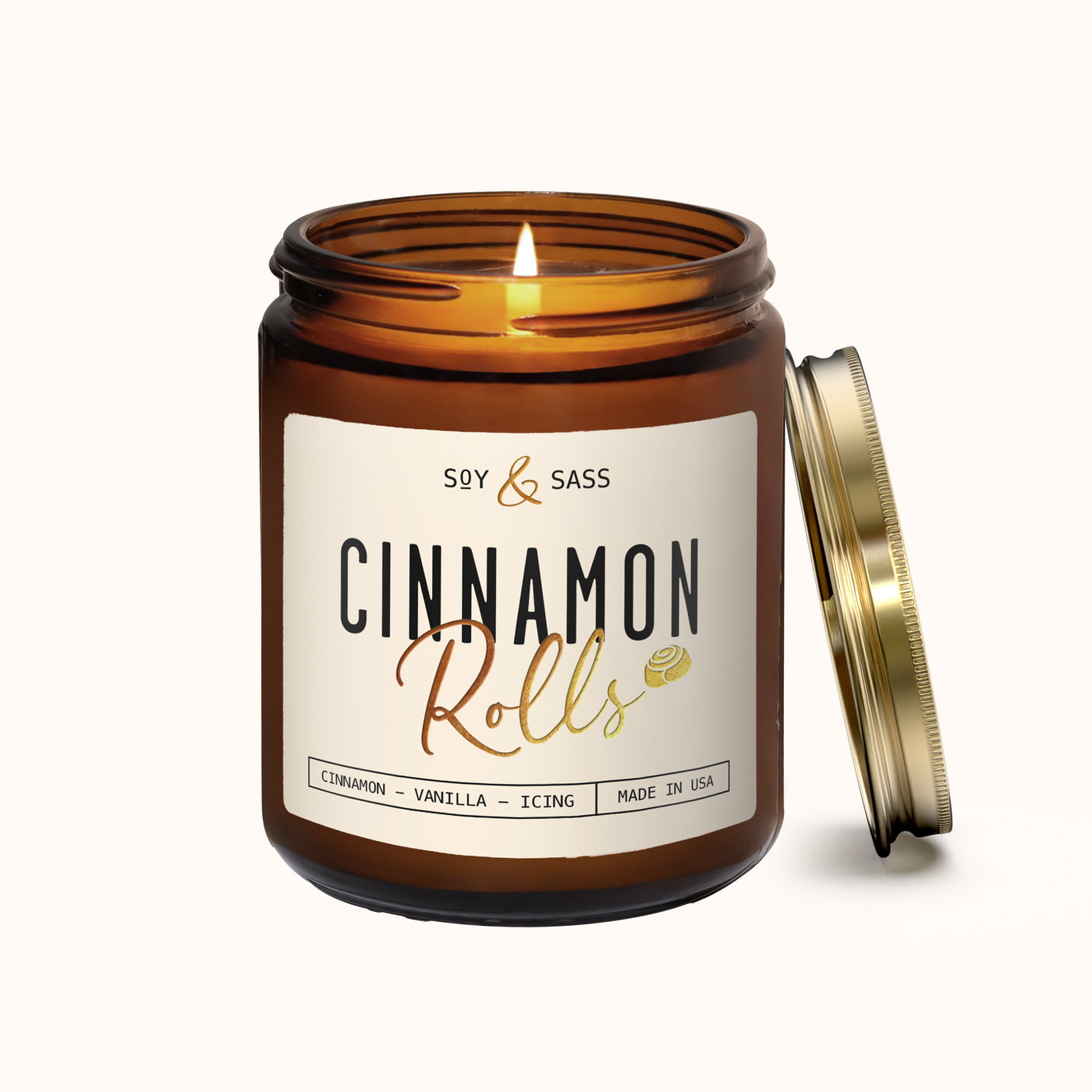 Cinnamon Rolls Soy Wax Candle