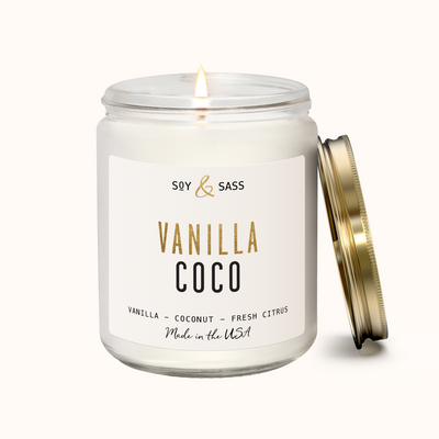 vanilla coco candle