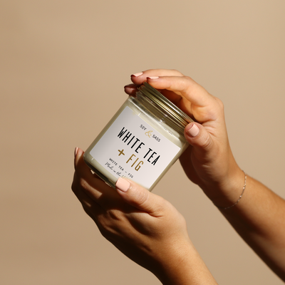 White Tea & Fig Soy Candle