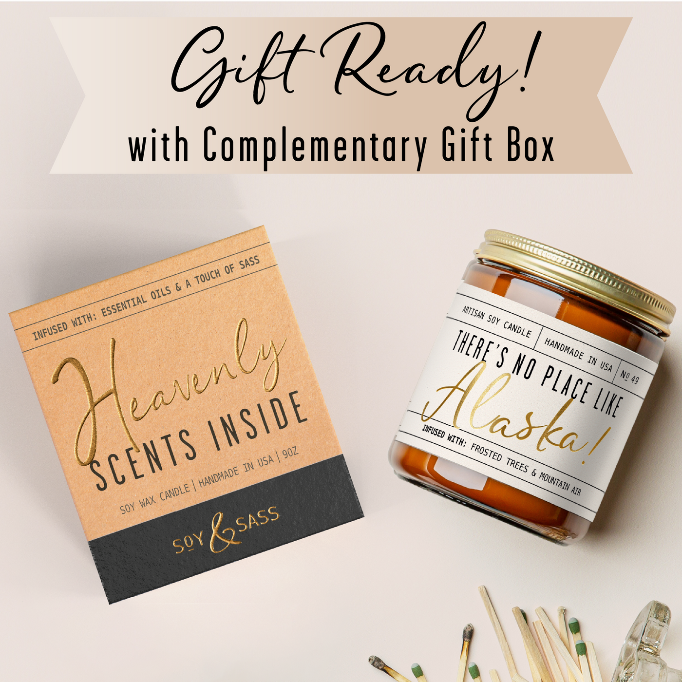 There's No Place Like Alaska Soy Candle