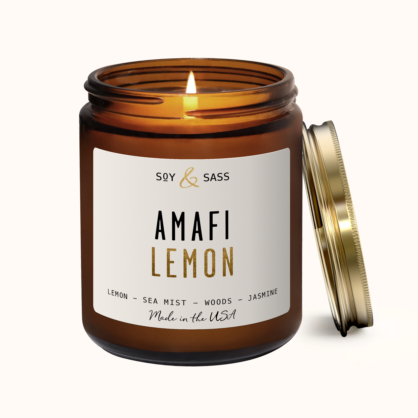 Amalfi Lemon Soy Candle