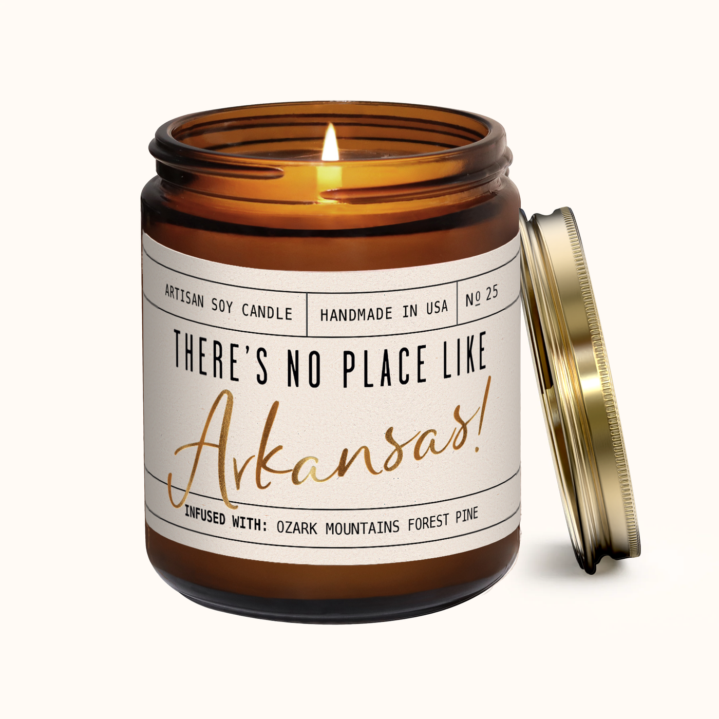 There's No Place Like Arkansas Soy Candle