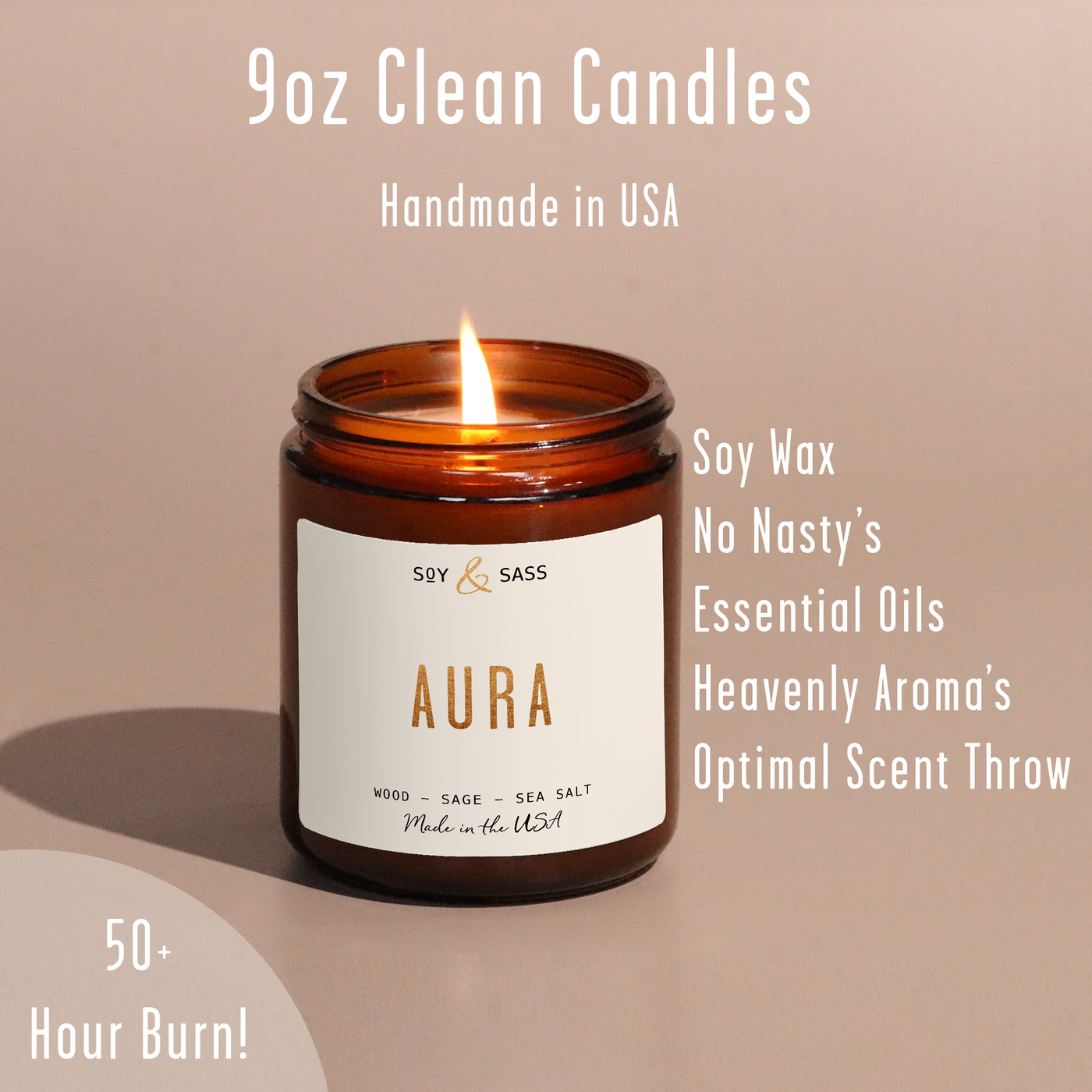 Aura Soy Candle