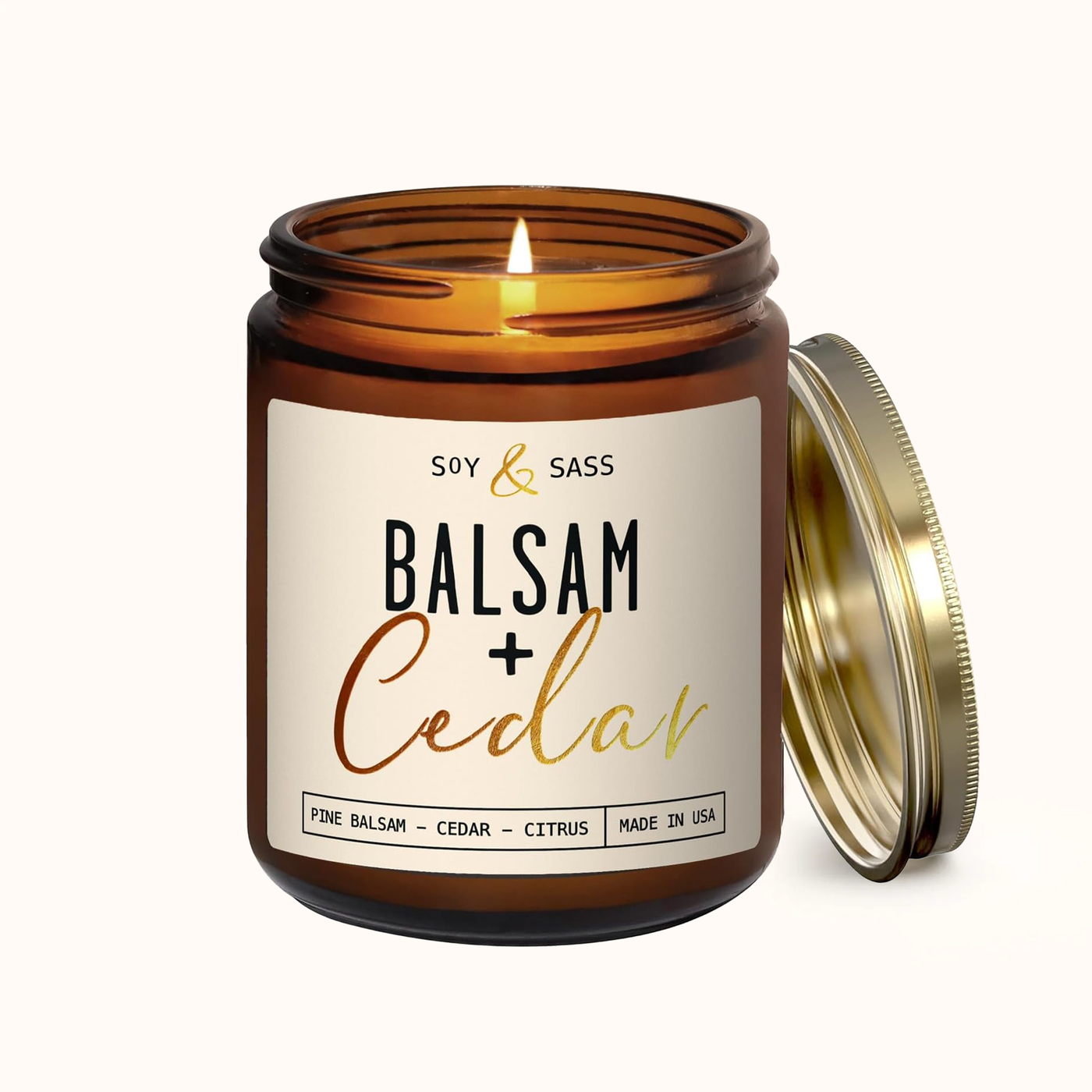 Balsam & Cedar Soy Candle