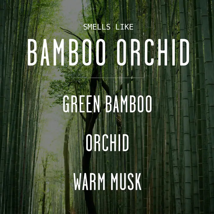 Bamboo Orchid Soy Candle