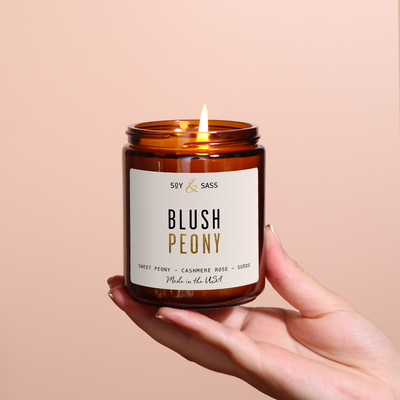 Blush Peony Soy Candle
