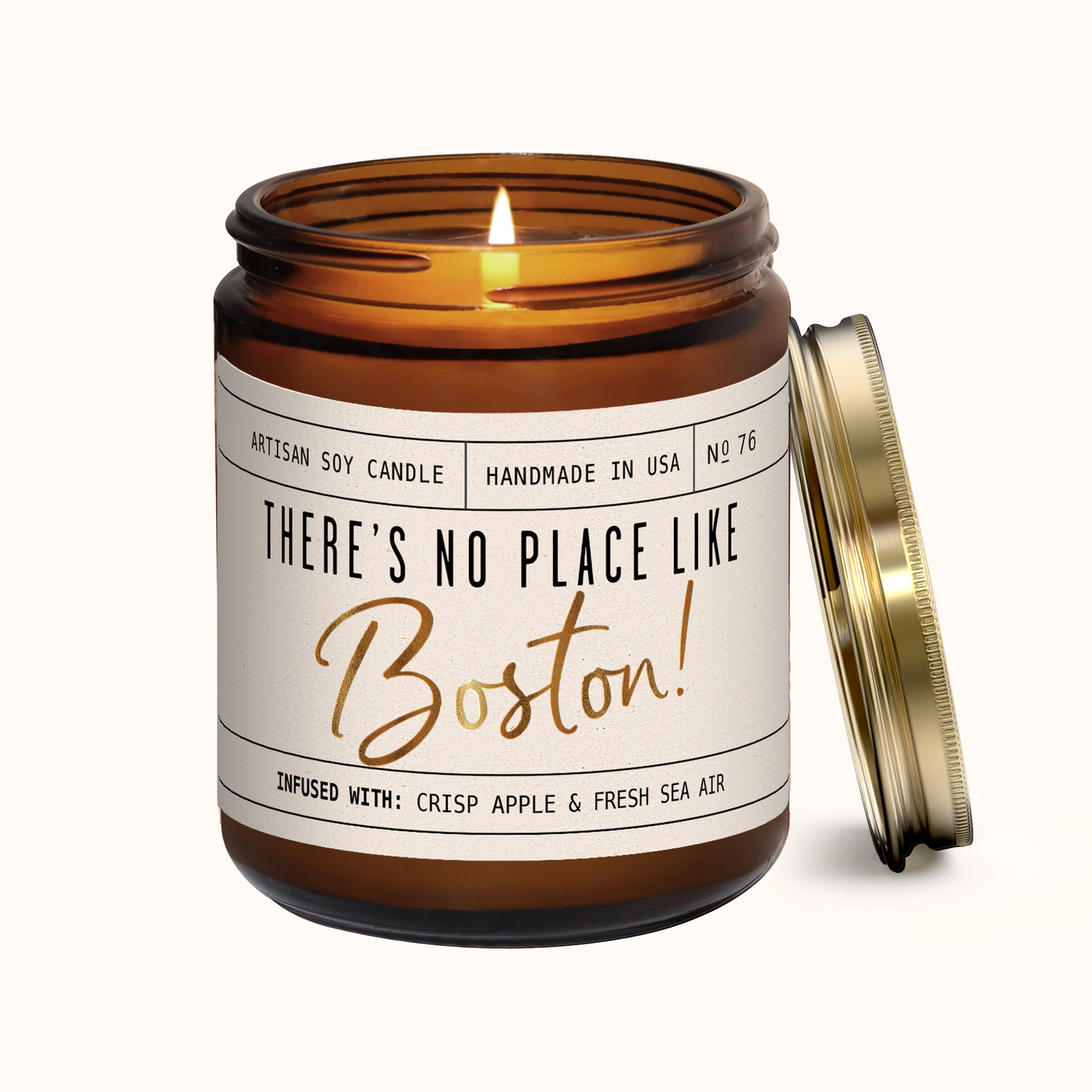 There's No Place Like Boston Soy Candle