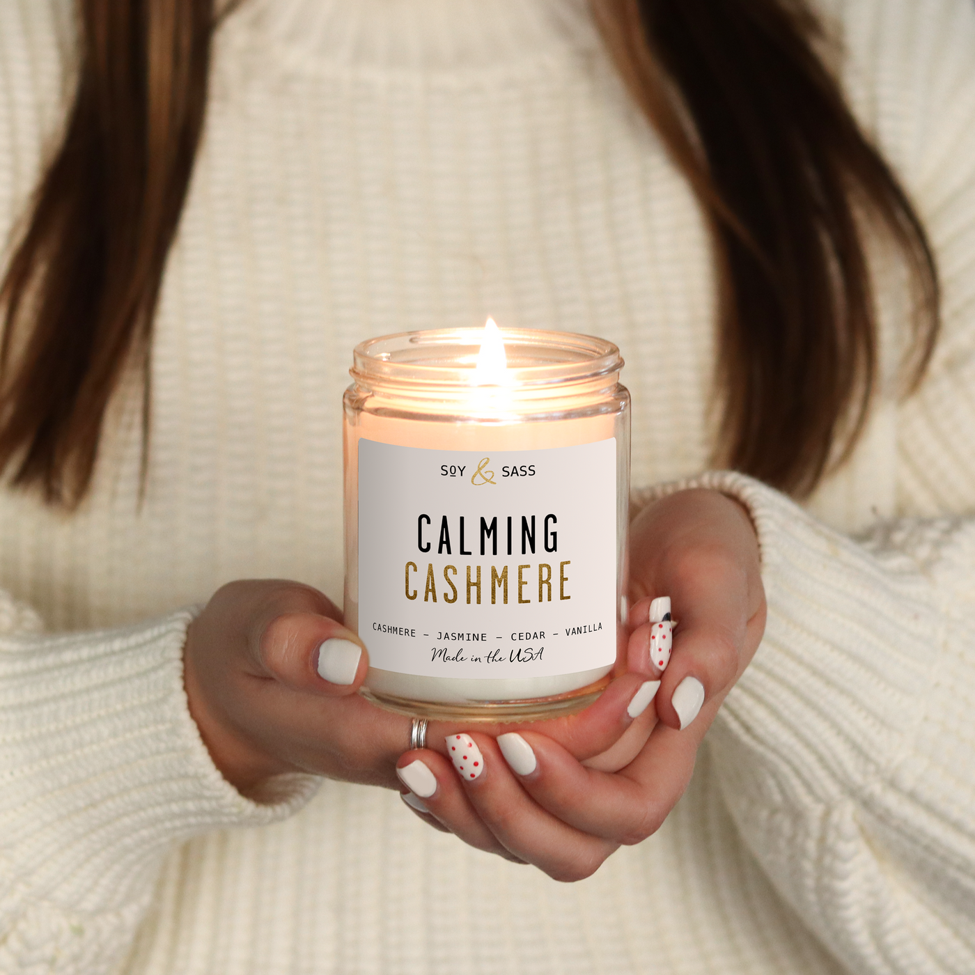 Calming Cashmere Soy Candle