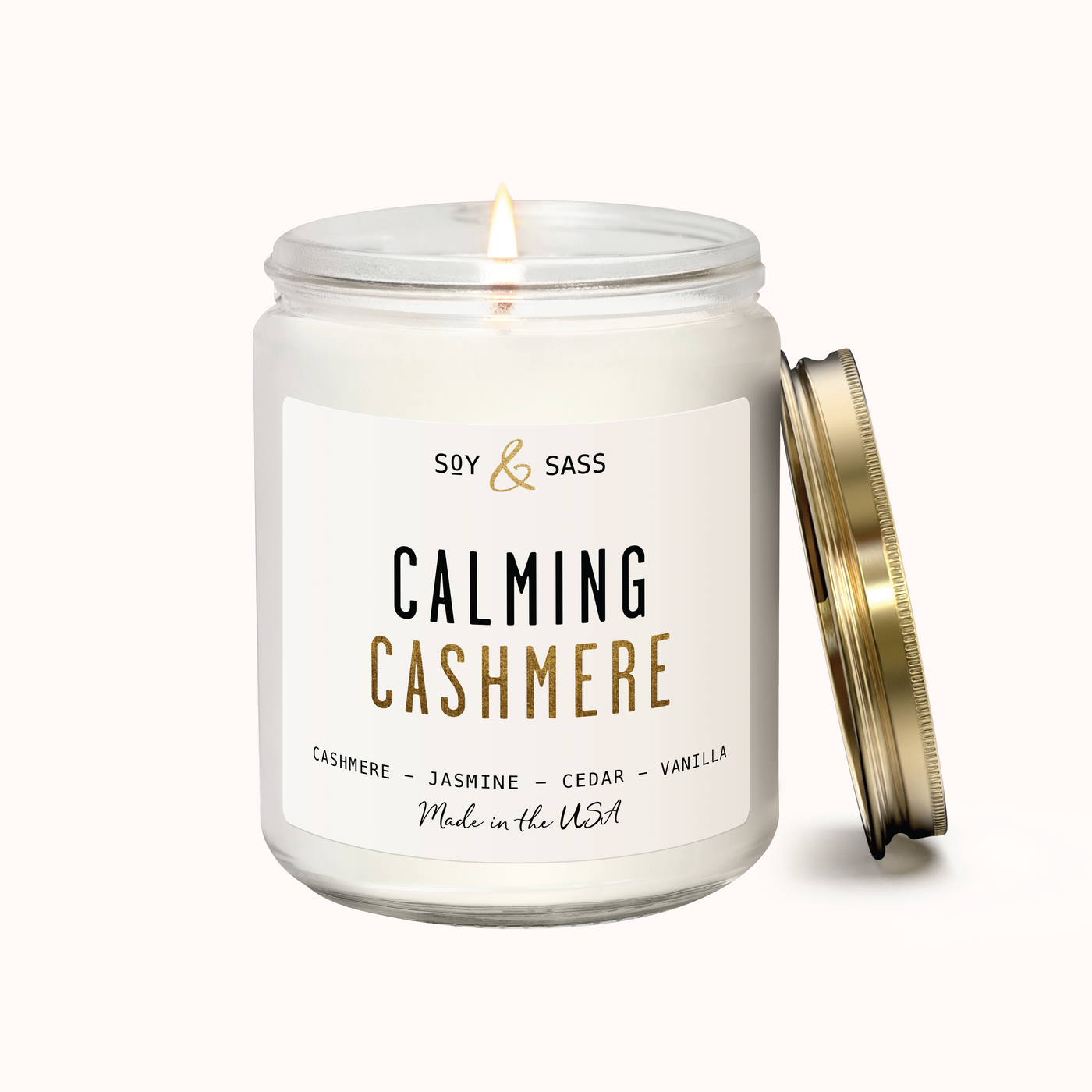 Calming Cashmere Soy Candle