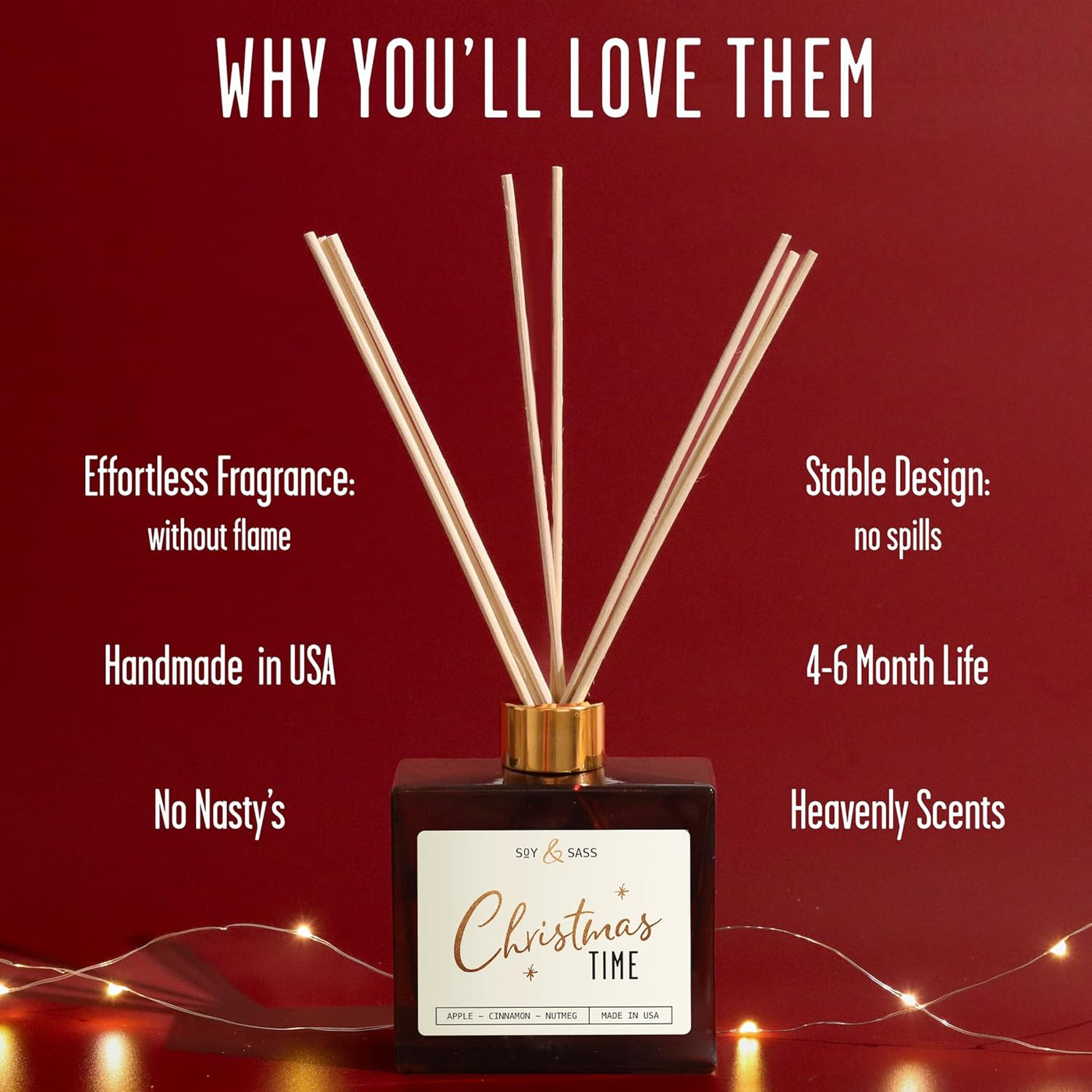 Christmas Time Reed Diffuser