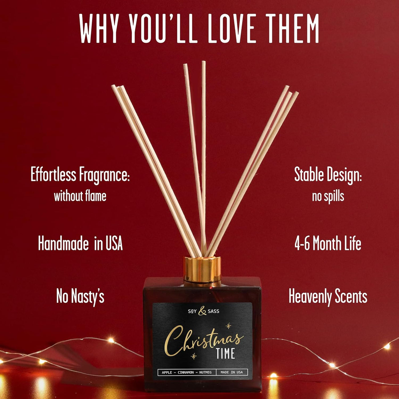 Christmas Time Reed Diffuser