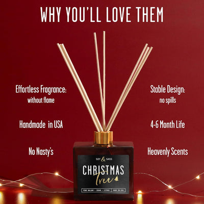 Christmas Tree Reed Diffuser