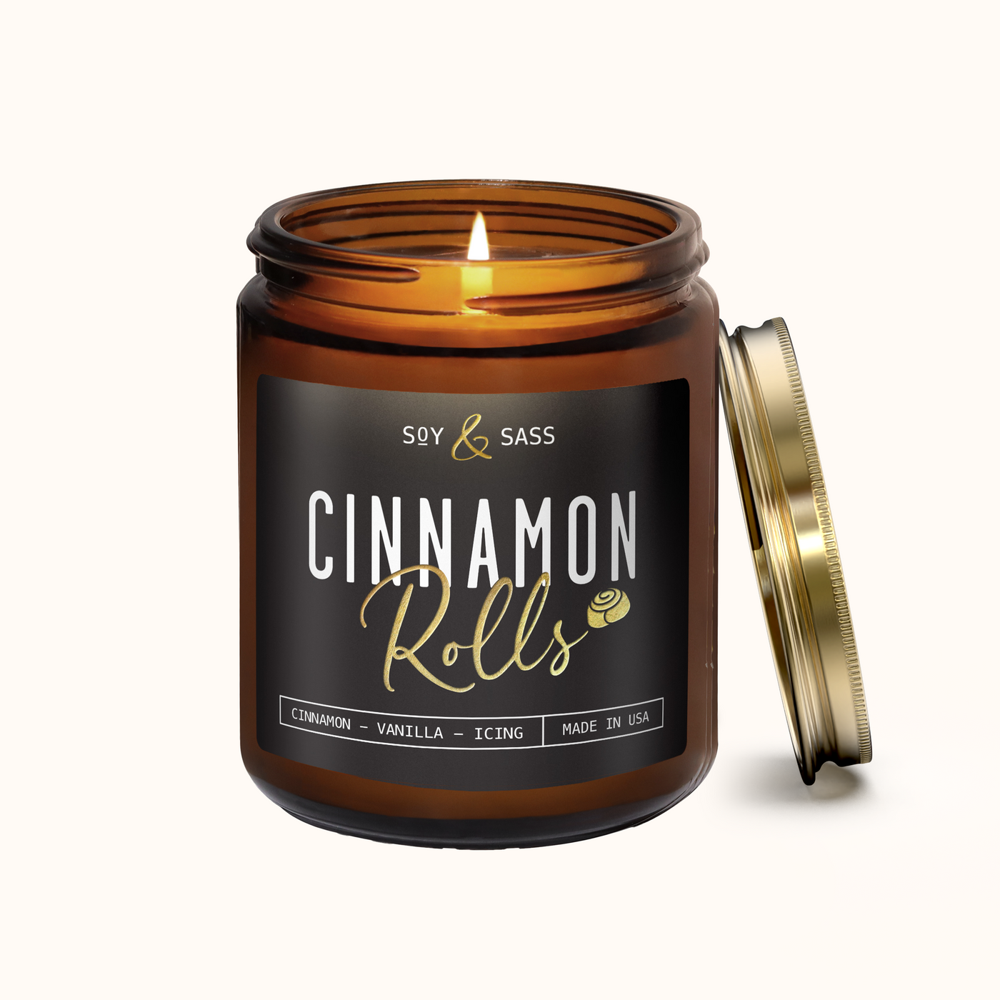 Cinnamon Rolls Soy Wax Candle