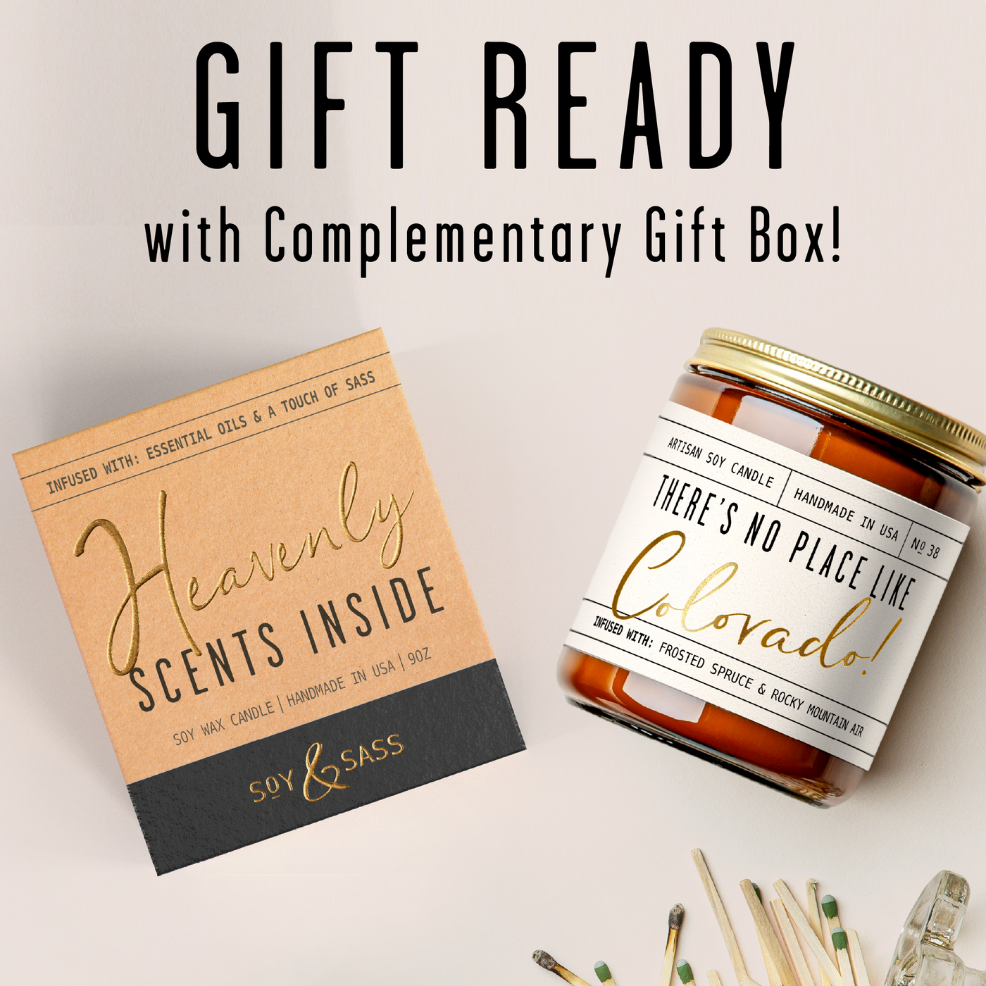 There's No Place Like Colorado Soy Candle