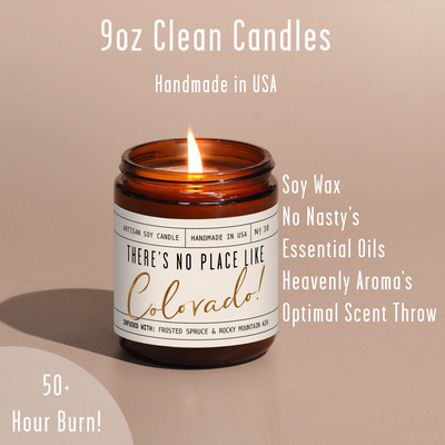 There's No Place Like Colorado Soy Candle