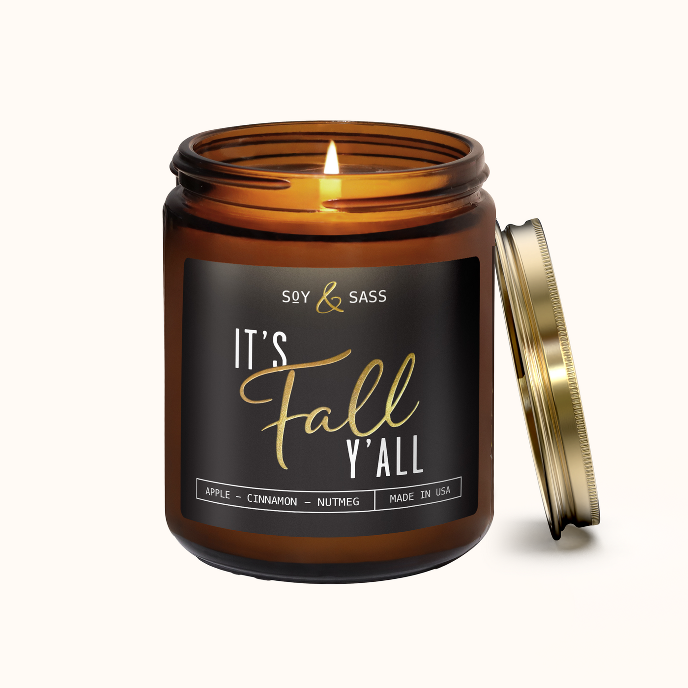 It's Fall Y'all Soy Wax Candle