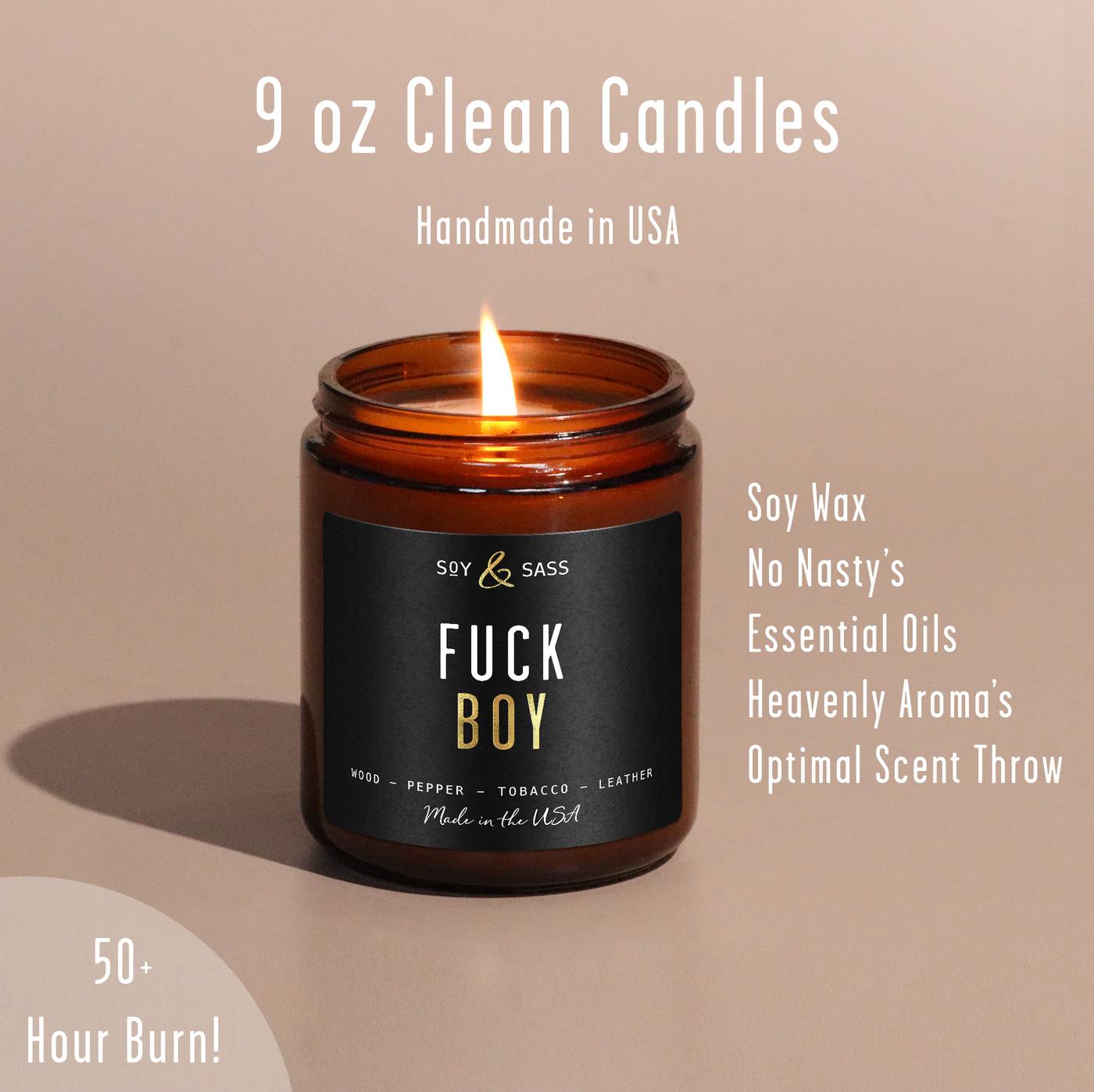 Fuck Boy Soy Candle