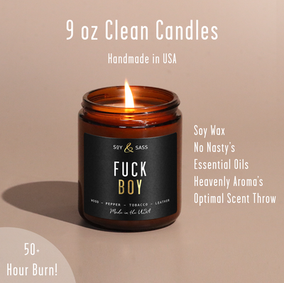 Fuck Boy Soy Candle