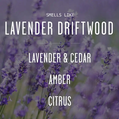 Lavender Driftwood Soy Candle