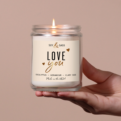 Love You Soy Candle