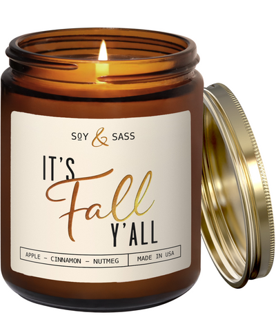 It's Fall Y'all Soy Wax Candle
