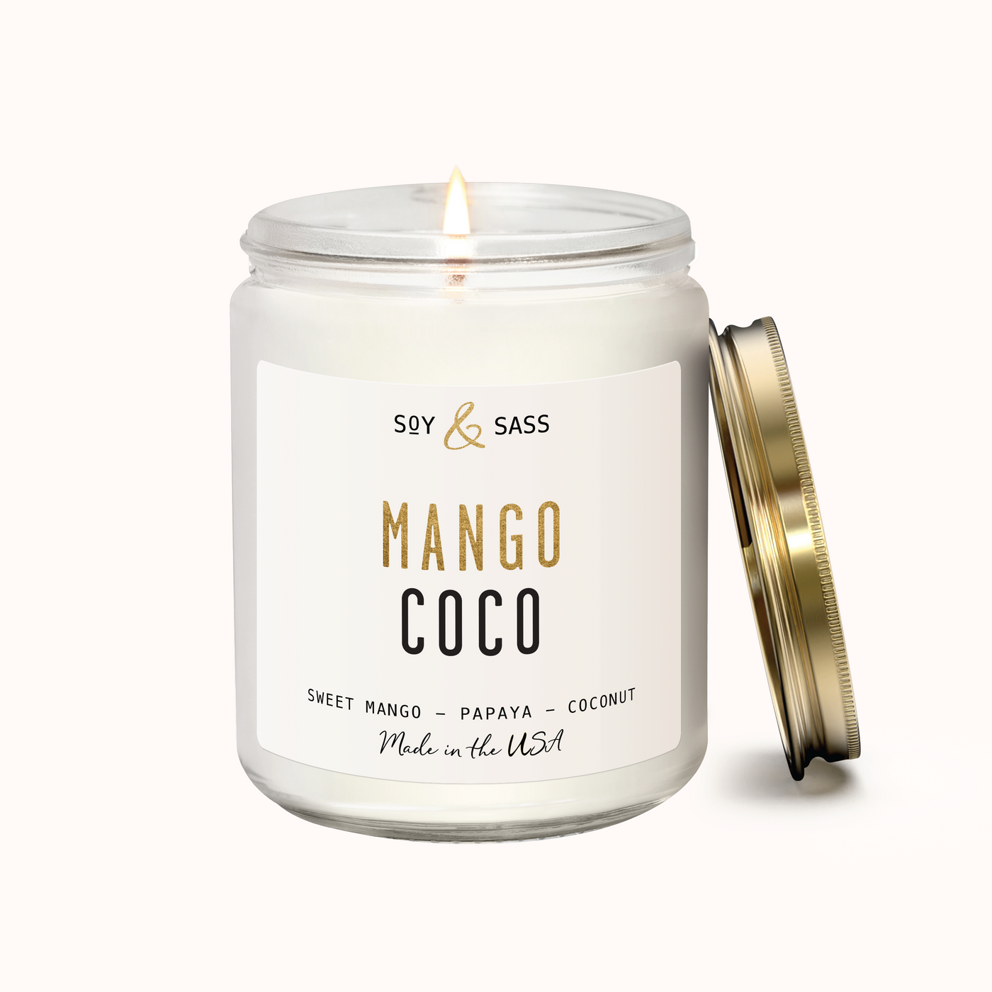 Mango Coco Soy Candle