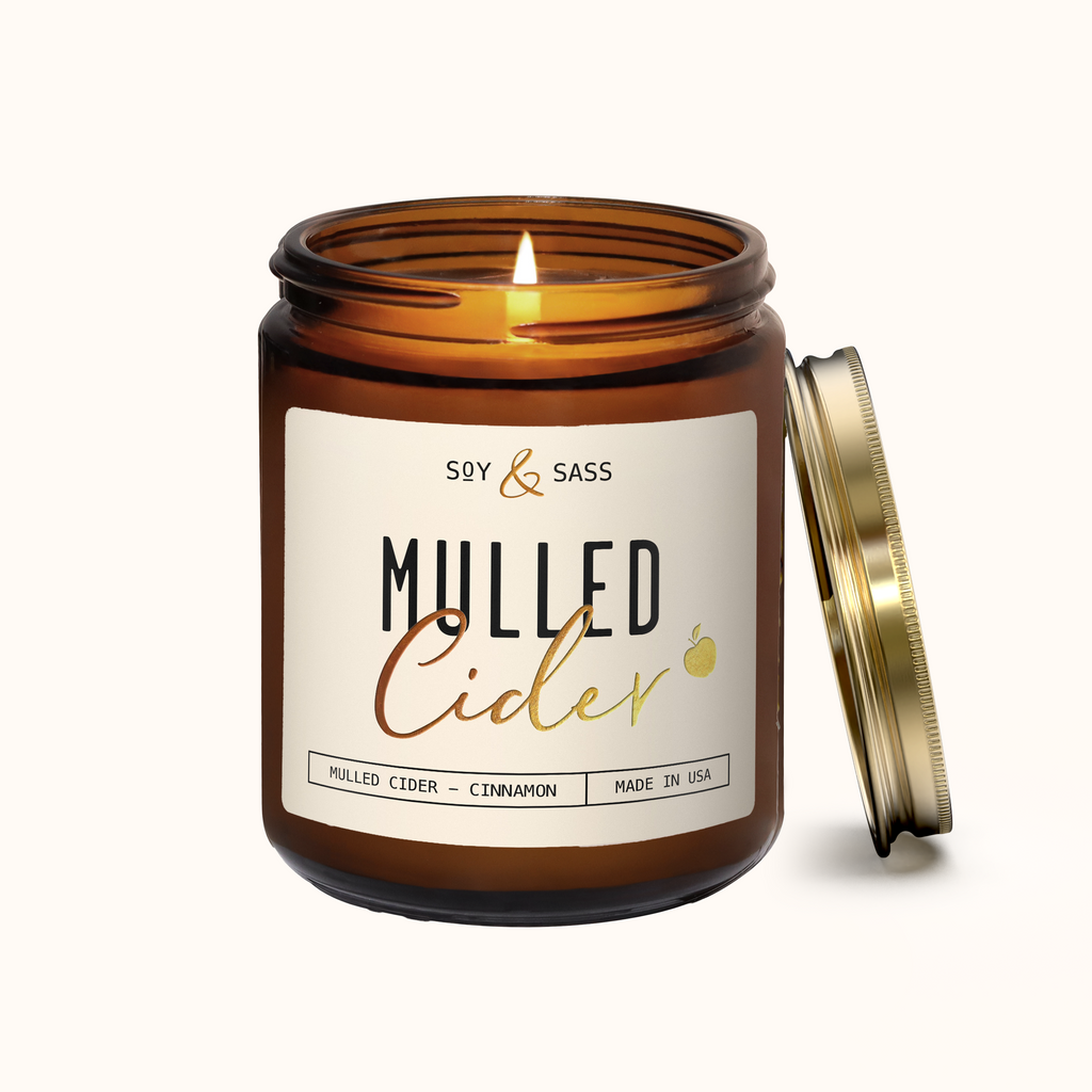 Soy and Sass Apple Cider Candle - Thumbnail 2
