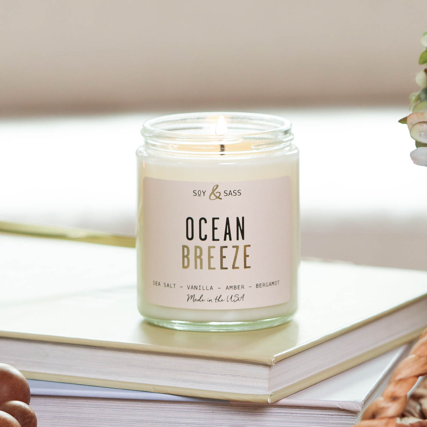 Peony Blush Soy Candle