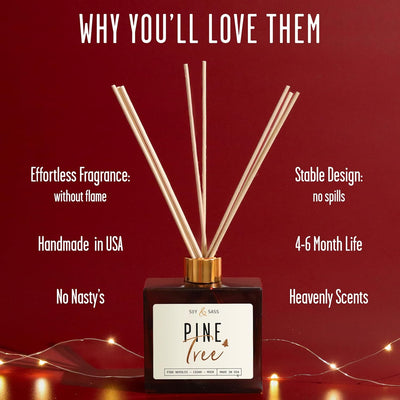 Pine Tree Reed Diffuser