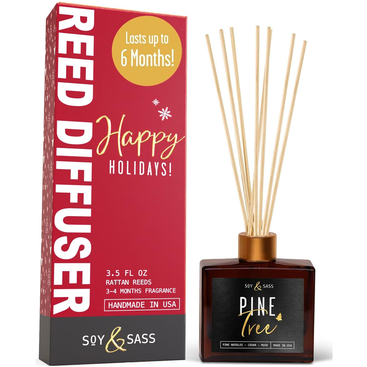 Pine Tree Reed Diffuser