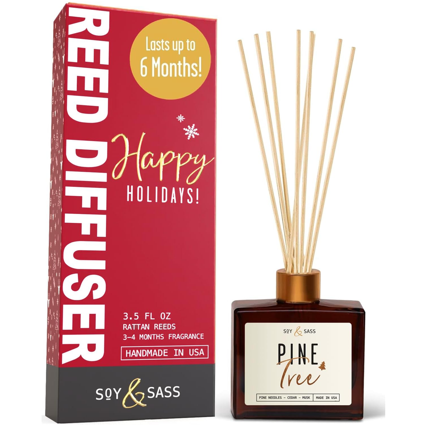 Pine Tree Reed Diffuser